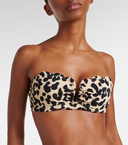 Lisbon leopard-print bikini top - Marysia - Modalova