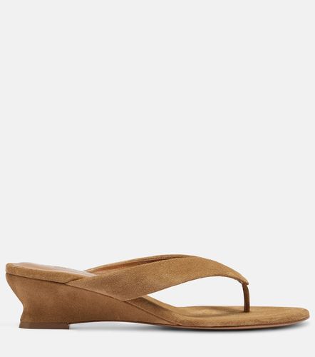 Micro Wedge 40 suede thong sandals - Le Monde Beryl - Modalova
