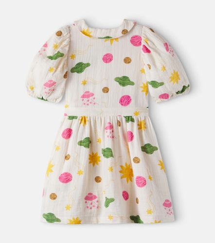 Vestido Space de muselina de algodón - Mini Rodini - Modalova