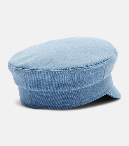 Cappello in denim con cristalli - Ruslan Baginskiy - Modalova
