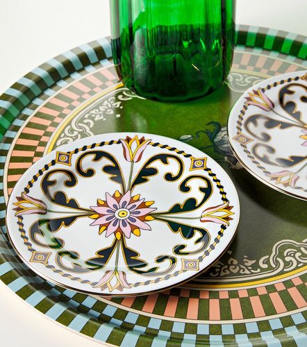 Set de 2 platos de postre Tyrrhenia Tulyps - La DoubleJ - Modalova