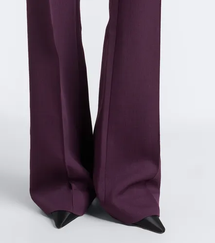 Pantalones flared de lana virgen - Alex Perry - Modalova