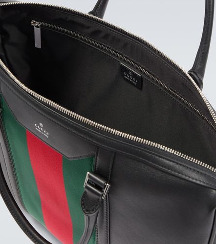 Gucci Leather briefcase - Gucci - Modalova