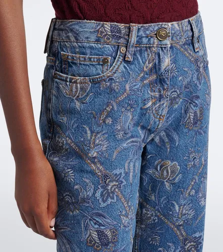 Etro Printed wide-leg jeans - Etro - Modalova