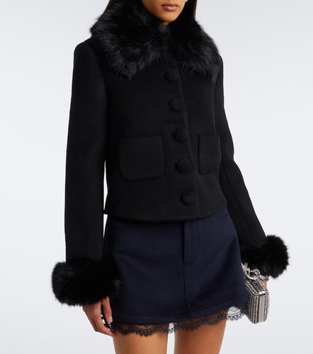 Jacke aus einem Wollgemisch - Self-Portrait - Modalova