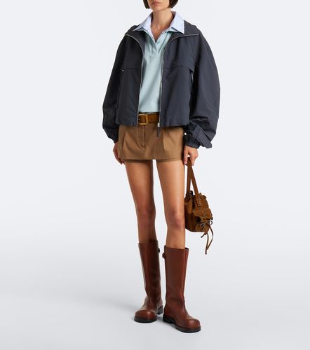 Polo de piqué en mezcla de algodón a capas - Acne Studios - Modalova