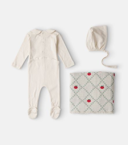 Bebé - set Apple de body, gorro y manta de algodón - Bebe Organic - Modalova