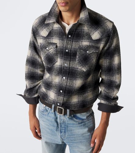 RRL Plaid wool-blend flannel shirt - RRL - Modalova
