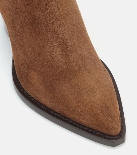 Theo 95 suede ankle boots - Saint Laurent - Modalova
