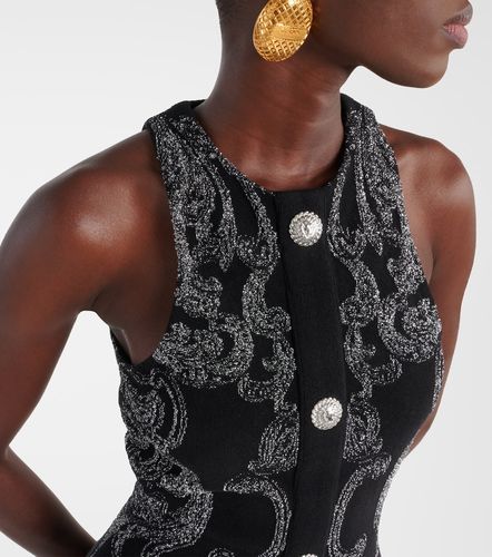 Abito corto in jacquard Lurex® - Balmain - Modalova