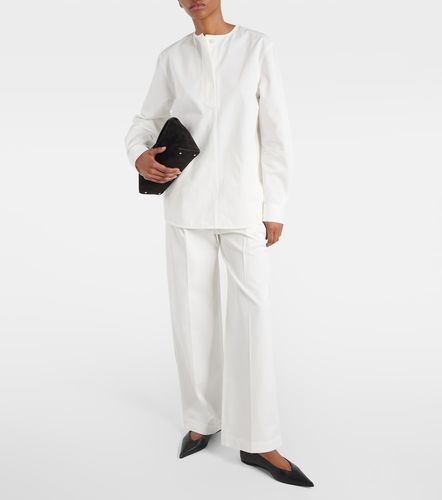 Toteme Blusa de sarga de algodón - Toteme - Modalova