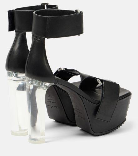 Rick Owens Leather platform sandals - Rick Owens - Modalova
