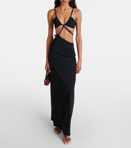 Vestido largo de jersey con cuentas - Christopher Esber - Modalova