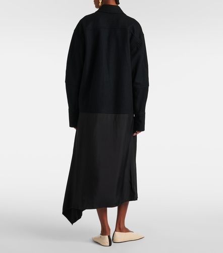 Hemdblusenkleid mit Wolle - Jil Sander - Modalova