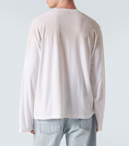 Logo distressed jersey T-shirt - Acne Studios - Modalova