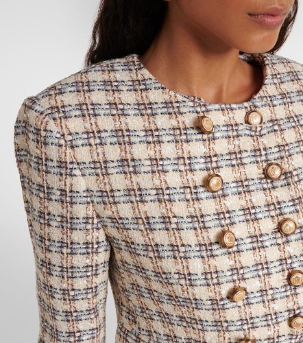 Giacca Bentley in tweed a quadri - Veronica Beard - Modalova