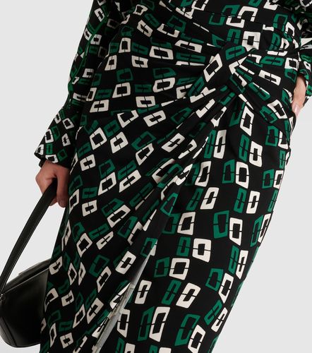 Willow printed ruched midi skirt - Diane von Furstenberg - Modalova