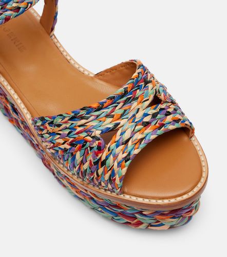 Arty raffia platform sandals - Clergerie - Modalova