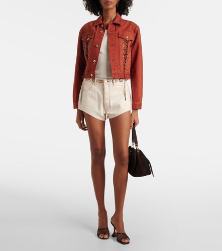 Alanui Ocean Dream denim shorts - Alanui - Modalova