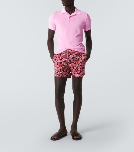 Cotton-blend terry polo shirt - Tom Ford - Modalova