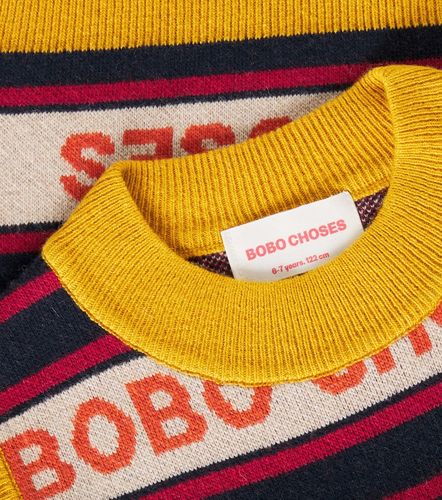 Chaleco a rayas con logo - Bobo Choses - Modalova