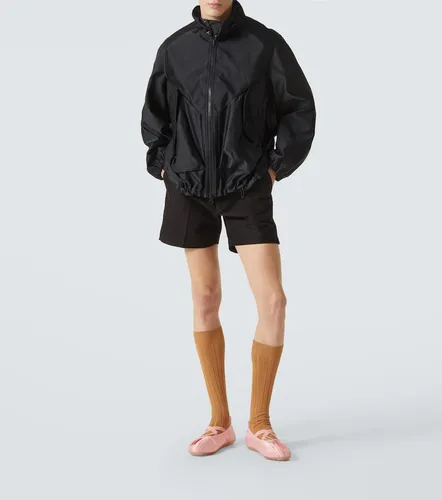 Chaqueta Harrington de satén duquesa - Simone Rocha - Modalova