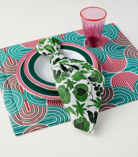 Set Wildbird Verde aus sechs Servietten - La DoubleJ - Modalova