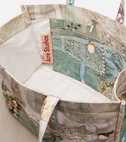 Acne Studios Bolso de lona con logo - Acne Studios - Modalova