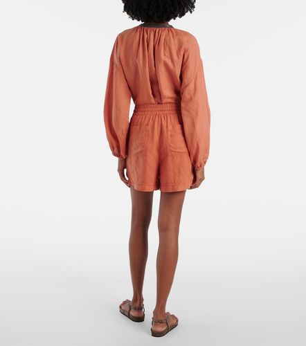 Bermudas de lino y algodón - Brunello Cucinelli - Modalova