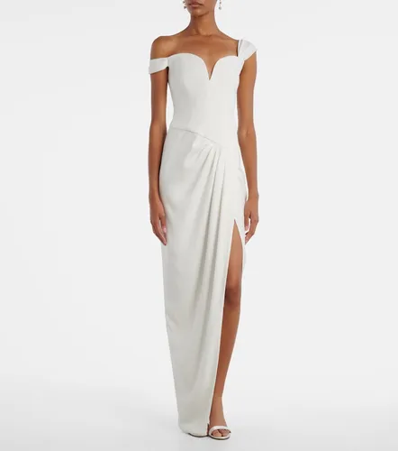 Bridal Off-Shoulder-Robe aus Crêpe - Alex Perry - Modalova