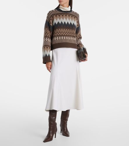 Brunello Cucinelli Wool midi skirt - Brunello Cucinelli - Modalova