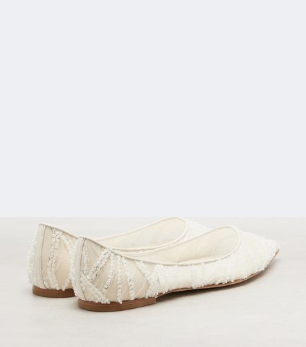 Bailarinas Love de malla adornadas - Jimmy Choo - Modalova
