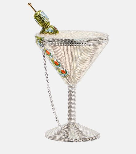 Clutch Martini con cristales - Judith Leiber Couture - Modalova