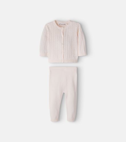 Bebé - set Laelou de cárdigan y pantalones de algodón - Bonpoint - Modalova