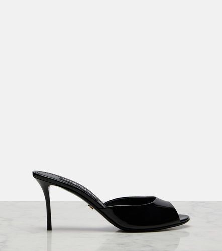 Dolce&Gabbana Mules Keira de charol - Dolce&Gabbana - Modalova