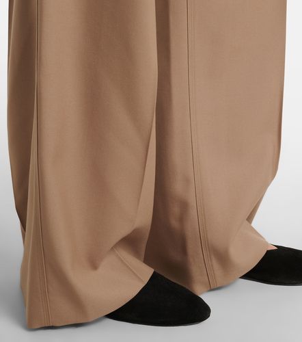 Halima wool-blend gabardine wide-leg pants - Proenza Schouler - Modalova
