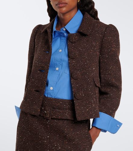 Wool-blend cropped jacket - Shushu/Tong - Modalova