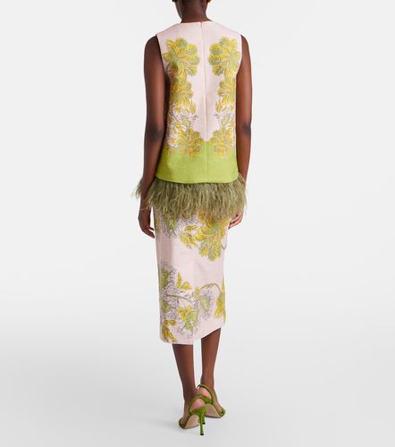 Printed cotton midi skirt - La DoubleJ - Modalova