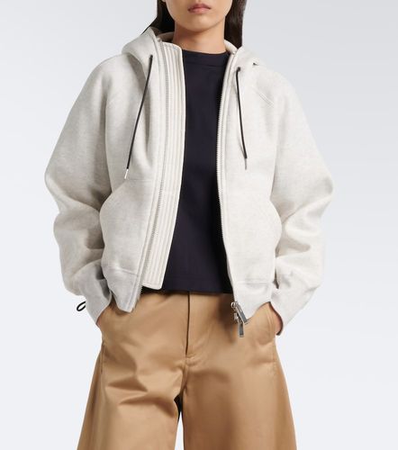 Sacai Cotton jersey hoodie - Sacai - Modalova