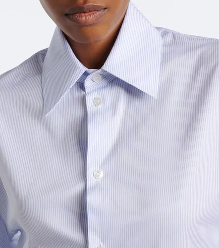 Camisa de algodón a rayas - Saint Laurent - Modalova