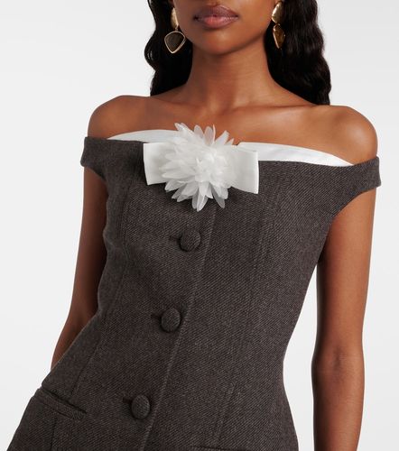 Abito corto off-shoulder - Self-Portrait - Modalova