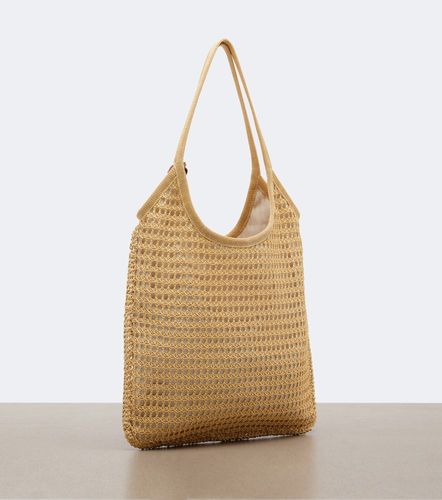 Ivy crochet raffia-effect shopper - Miu Miu - Modalova