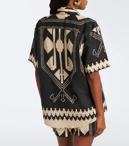 Camisa de algodón estampada - Johanna Ortiz - Modalova