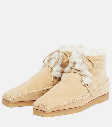 Toteme Lace-up suede moccasins - Toteme - Modalova