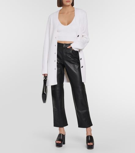 Crop top White Label de algodón y cachemir - Proenza Schouler - Modalova