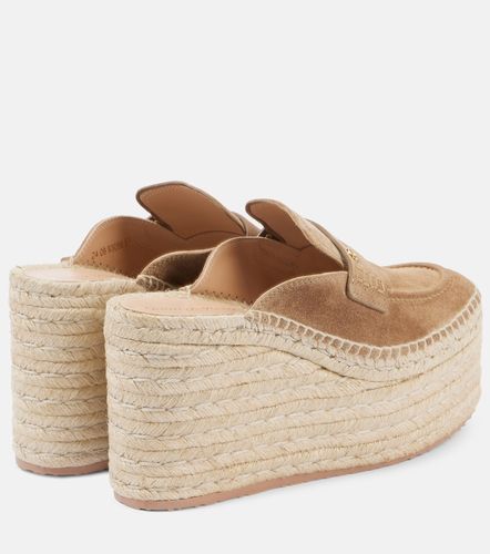 Suede espadrille wedges - Gianvito Rossi - Modalova