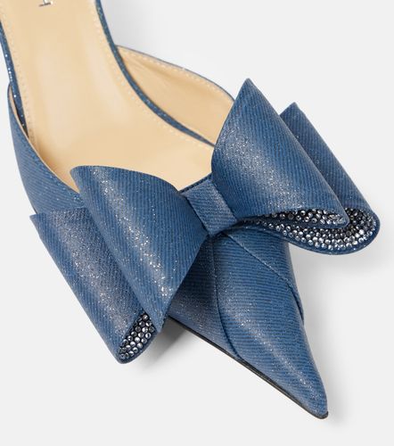 Pumps slingback Le Cadeau 65 in denim - Mach & Mach - Modalova