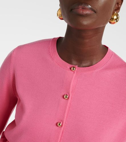 Virgin wool cardigan - Carolina Herrera - Modalova