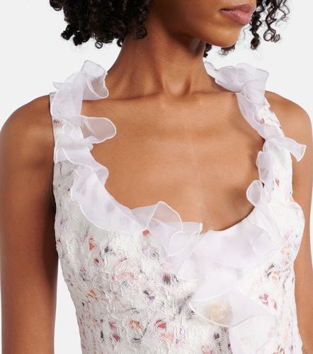 Ruffled jacquard minidress - Giambattista Valli - Modalova