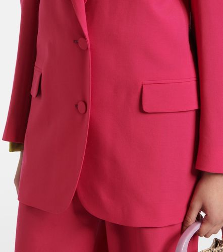 Blazer oversize in lana e mohair - Dries Van Noten - Modalova